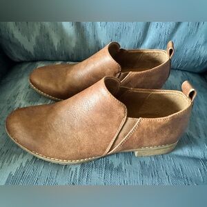 Sofft Tan Leather Women's Loafers